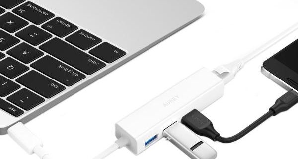 Aukey USB-C-Ethernet-Hub