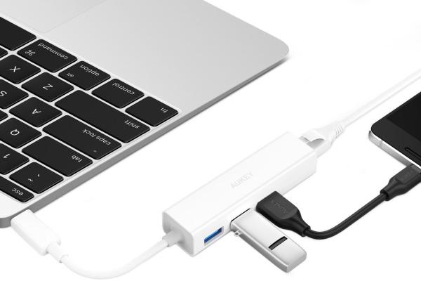 Aukey USB-C-Ethernet-Hub