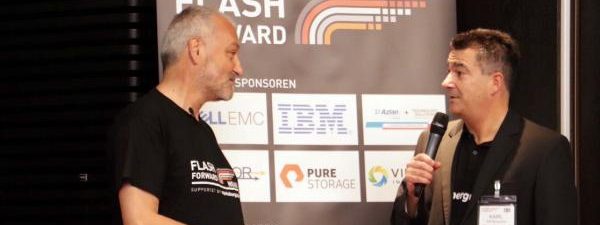 Engelbert Hörmannsdorfer und Karl Fröhlich auf der Flash Forward München