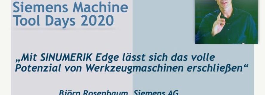 „Mit SINUMERIK Edge lässt sich das volle Potenzial von Werkzeugmaschinen erschließen“