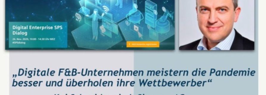 Kai Schneiderwind, Siemens AG, über die digitale Transformation von Brauereien