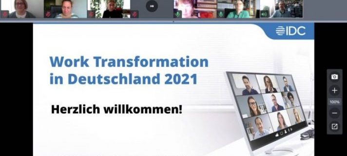 IDC-Studie zu Work Transformation in D