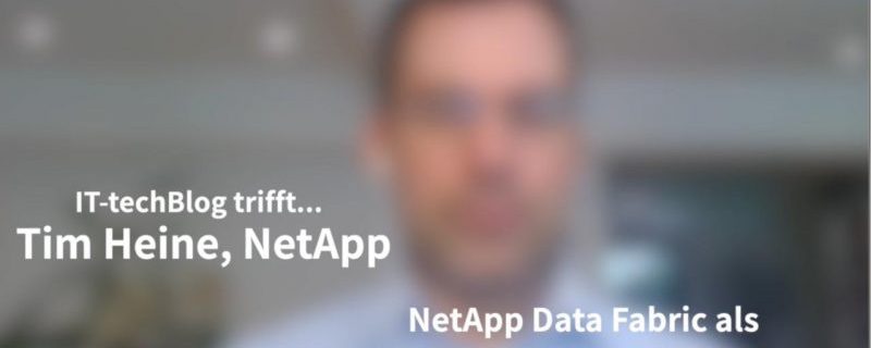 Tim Heine (NetApp) über Data Fabric als Digital-Tool für das Gesundheitswesen