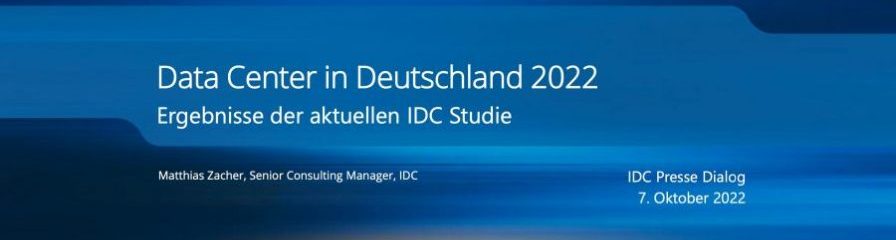 IDC-Studie Data Center in Deutschland 2022